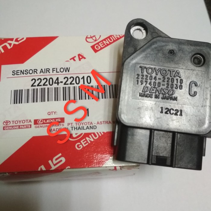 Part Mobil Sensor Air Flow Maf Toyota Innova Vios Altis Asli
