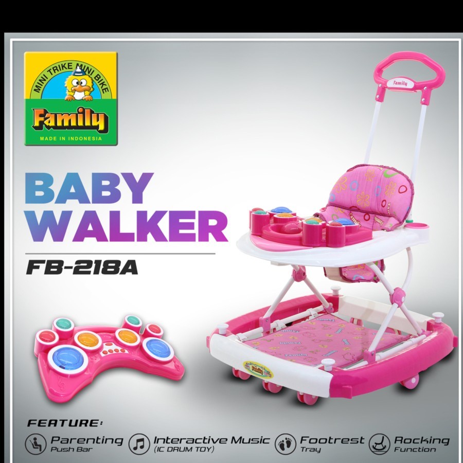 BABY WALKER FAMILY FB 218 A ALAT BANTU BAYI BERJALAN