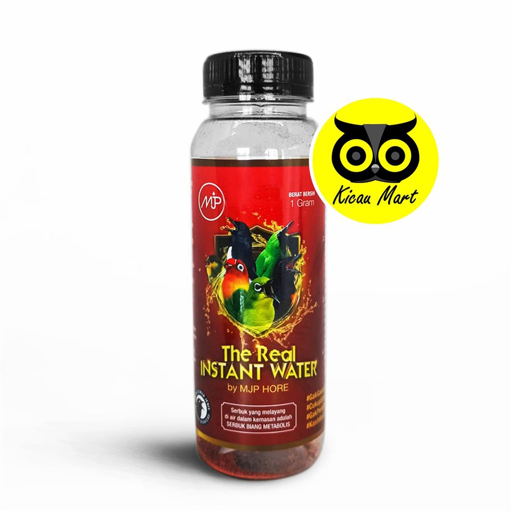 Minuman Penggacor Burung The Real Instan Water Serbuk Multivitamin Burung Kicau Gacor Vitamin Burung Pleci Lovebird Murai Kacer Cucak Ijo Sogon Ciblek Top Perform