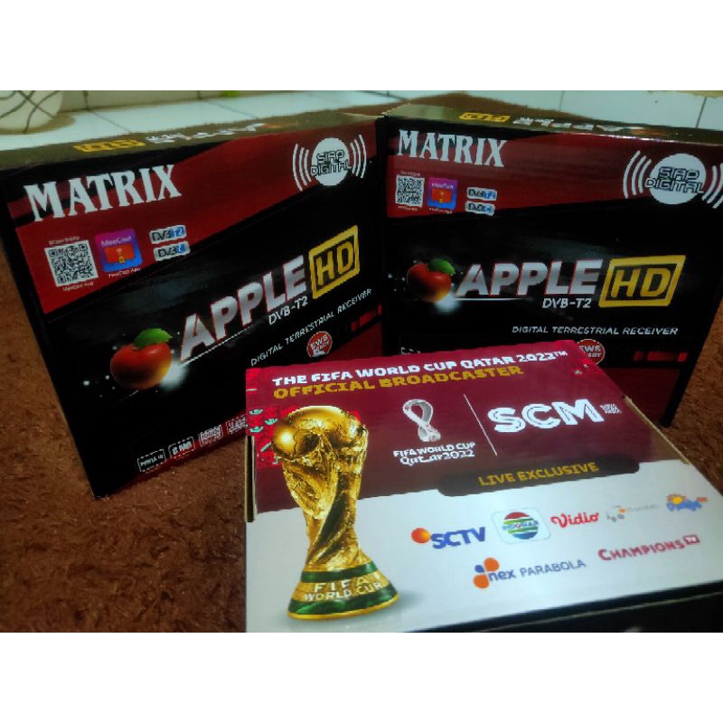Matrix Apple HD (merah)