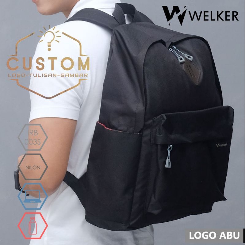 Tas Ransel Custom Produksi Konveksi Bandung Custom Satuan Backpack Polos Tas Punggung Bordir Murah
