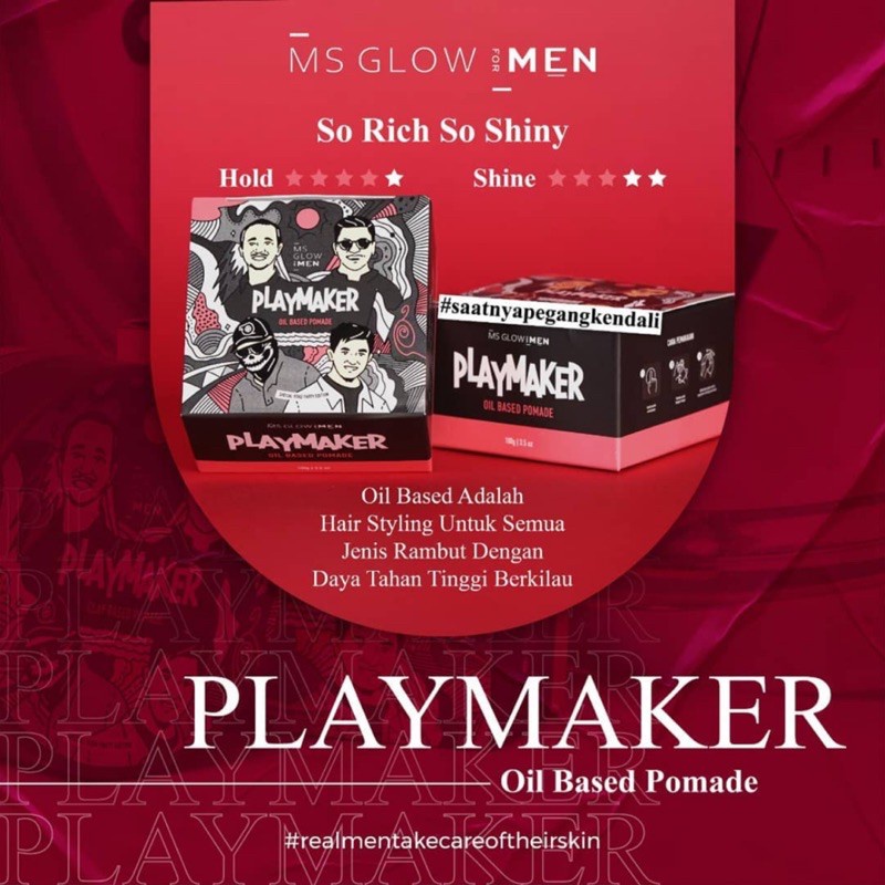 Pomade Ms Glow Men