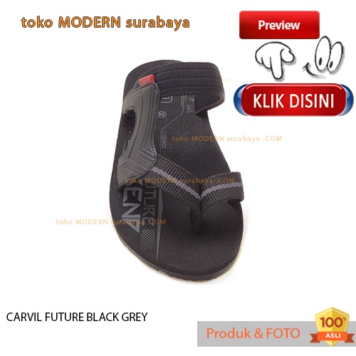 Sandal anak casual gunung jepit jempol spons printing CARVIL FUTURE