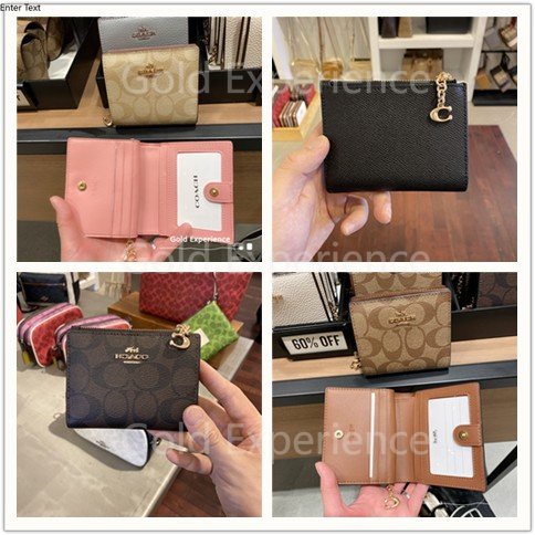 Coach Dompet Lipat short wallet coach wallet wanita coach Dompet Wanita