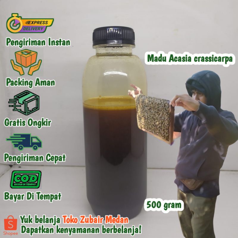 

madu akasia asli grosir murah tanpa merk 500 gram