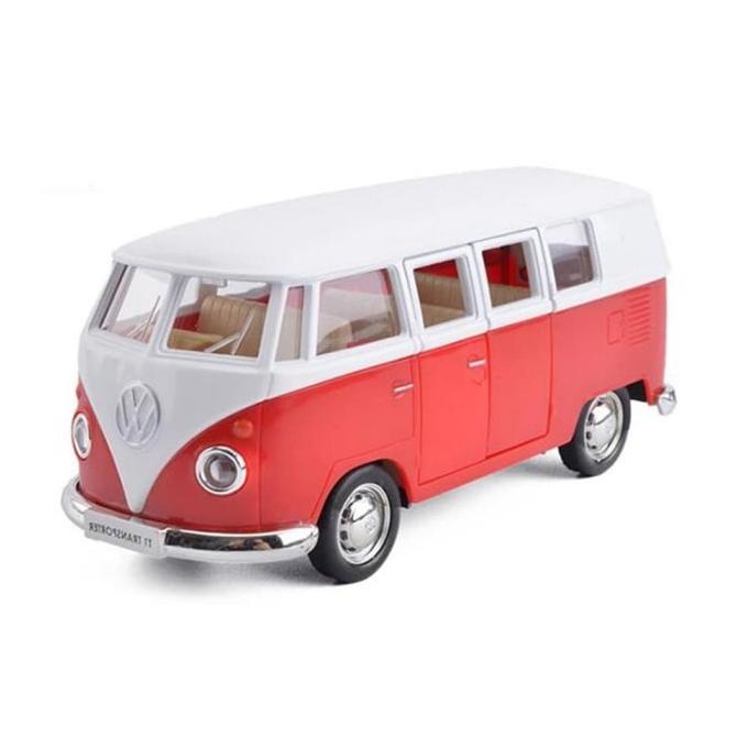 RMZ City Diecast VW Samba Transporter Skala 1:32 Freewheel ---MURAH---
