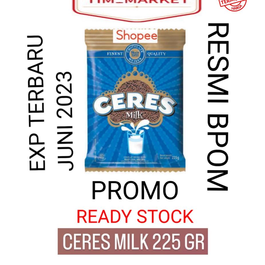 

Koder8R2d CERES HAGELSLAG MILK CHOCOLATE MEISES 225 GR PROMO