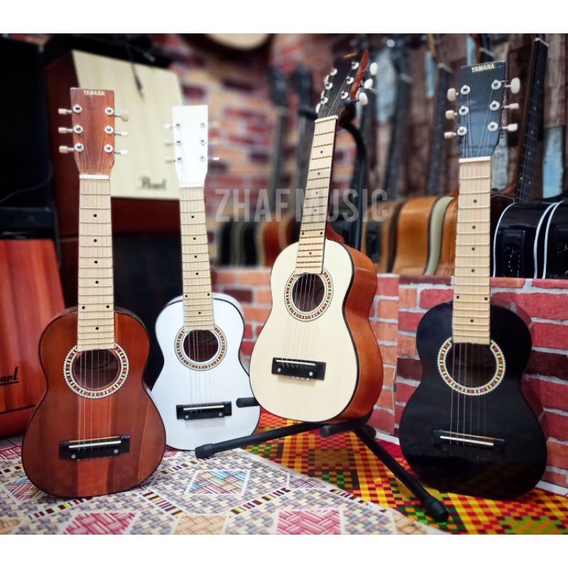 Gitar Akustik Gitarlele Junior Senar 6 (Bonus Pik Gitar)