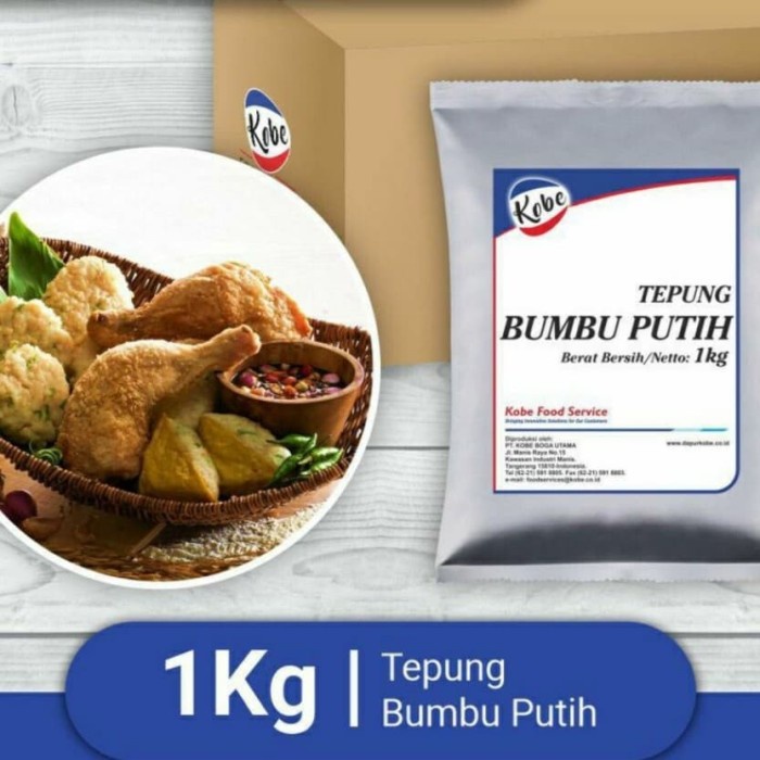 KOBE Tepung Bumbu Putih / Coating Mix 1 kg