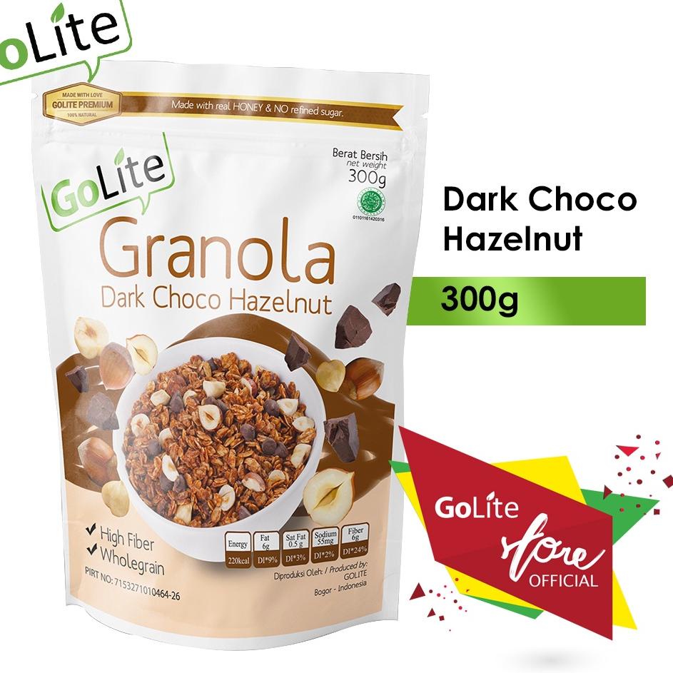 

MALL Granola GoLite Dark Choco Hazelnut Toasted Muesli 300g gas !!