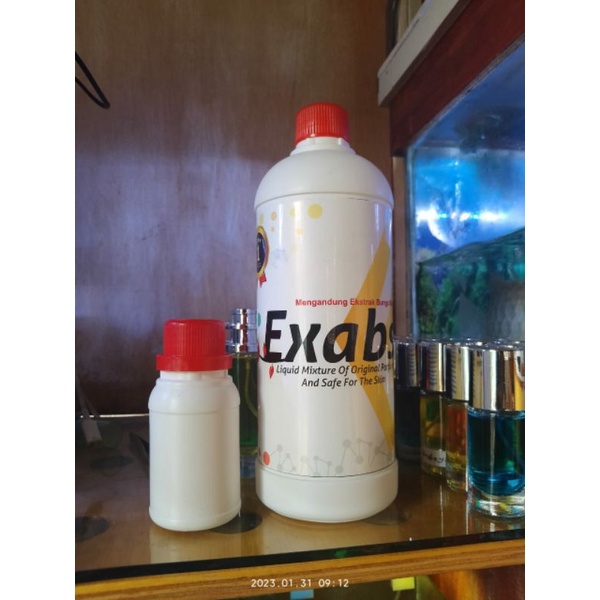 Exabs pelarut parfum original kemasan 100 ml
