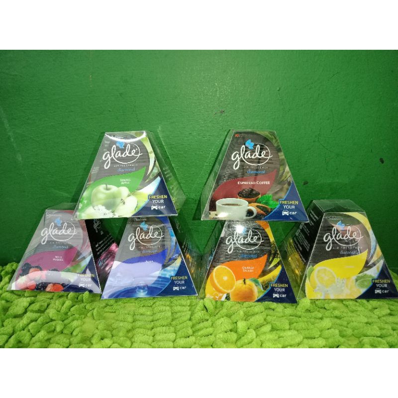 GLADE AIR FRESHENER DIAMOND/ PENGHARUM MOBIL