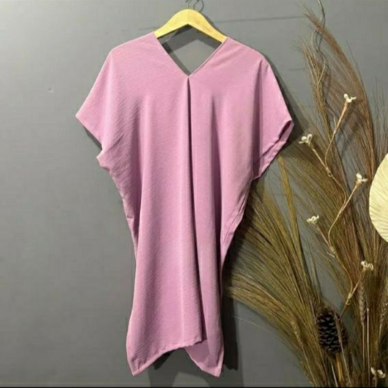 1 KG Muat 3 PCS / COMBO HEMAT  Nagita Long Square CRINKLE + Legging SPANDEX PREMIUM-DUSTY + LEGGING