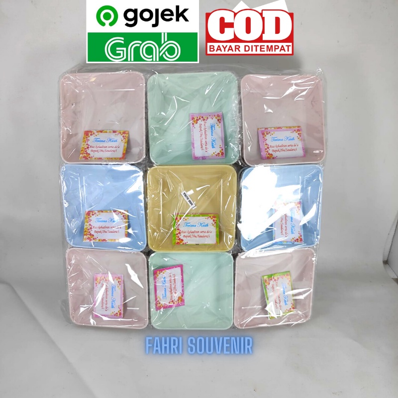 Jual Souvenir Mangkok Kotak Kemasan Plastik Warna Soft Souvenir Pernikahan Ulang Tahun Dan 4647