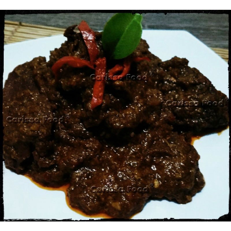 

Rendang Sapi ½Kg Banyak Bumbu