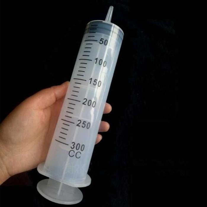 Suntikan jumbo 300cc Suntikan besar 300ml Suntikan 300ml syringe 300cc