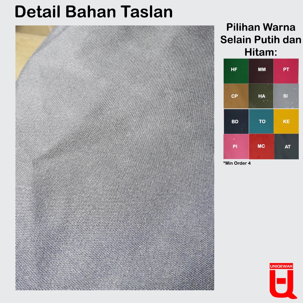 Sablon Totebag / Custom Totebag Kanvas Premium Sehari Jadi + Tebal dalam (Full Color)