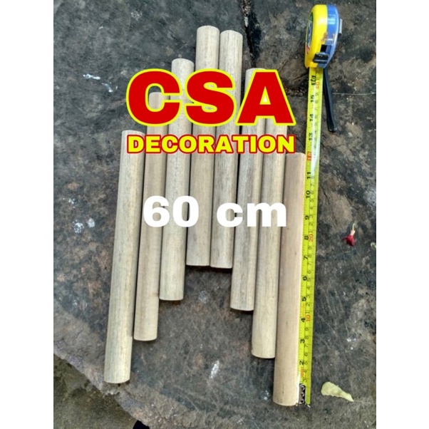 

TONGKAT KAYU PRAMUKA POLOS 60 CM