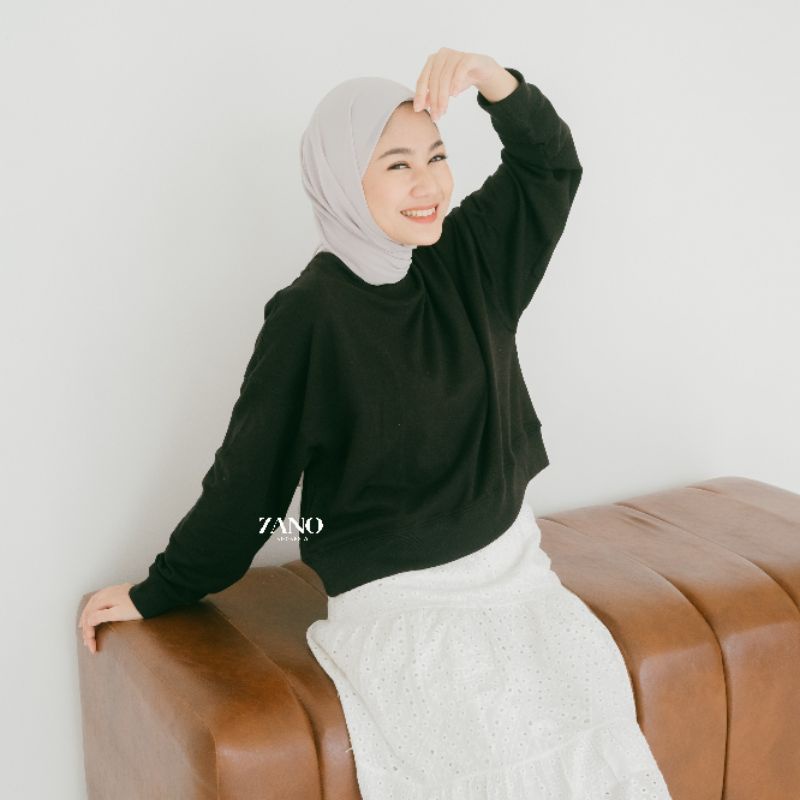 ZANO BASICS Sweater Crop Bermingthon