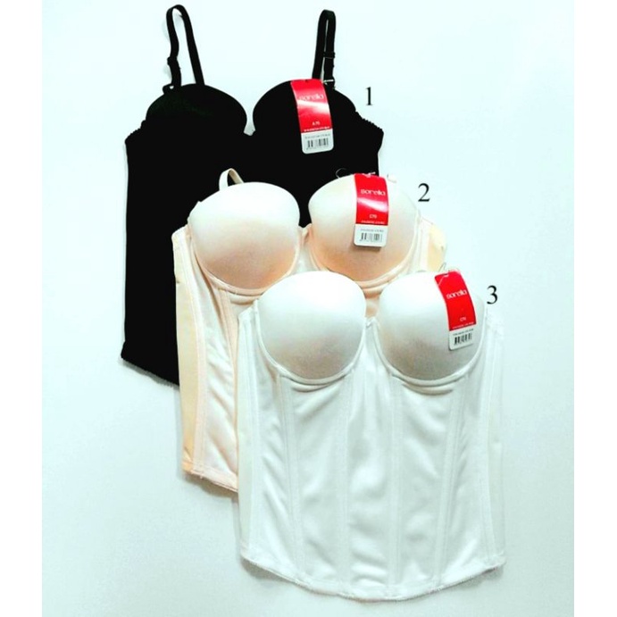 LONG TORSO SORELLA KORSET BADAN PERUT DALAMAN KEBAYA LONGTORSO BUSTIER BODYSUIT