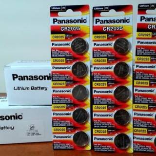 BATERAI LITHIUM-COIN PANASONIC 3V CR 2032-2016 /Panasonic 3V Lithium CR 2032 2016- Baterai Kancing