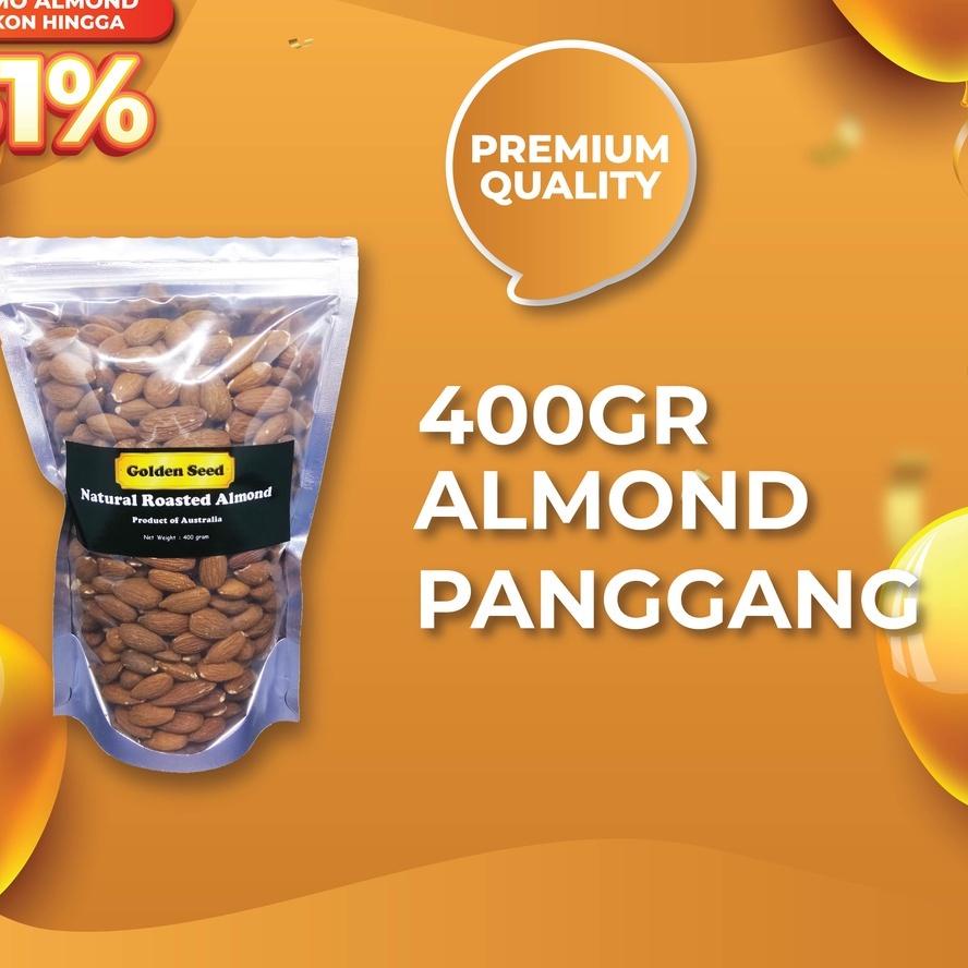 

Discount[FG2]-KACANG ALMOND PANGGANG 400 GRAM PREMIUM - ROASTED ALMOND 400 GR
