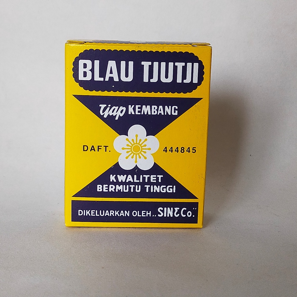 Blau Cuci / Blau Tjutji Cap Kembang