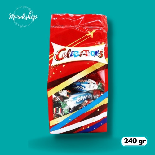 

Celebrations Chocolate Bag Cokelat Import 240gram