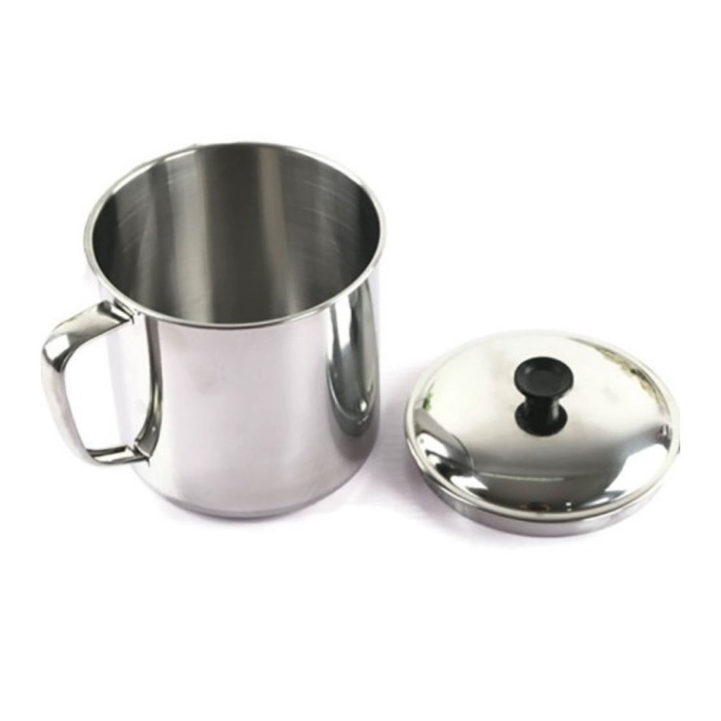 Cangkir Stainless Steel / Mug Stainless Steem PREMIUM 12cm High Quality