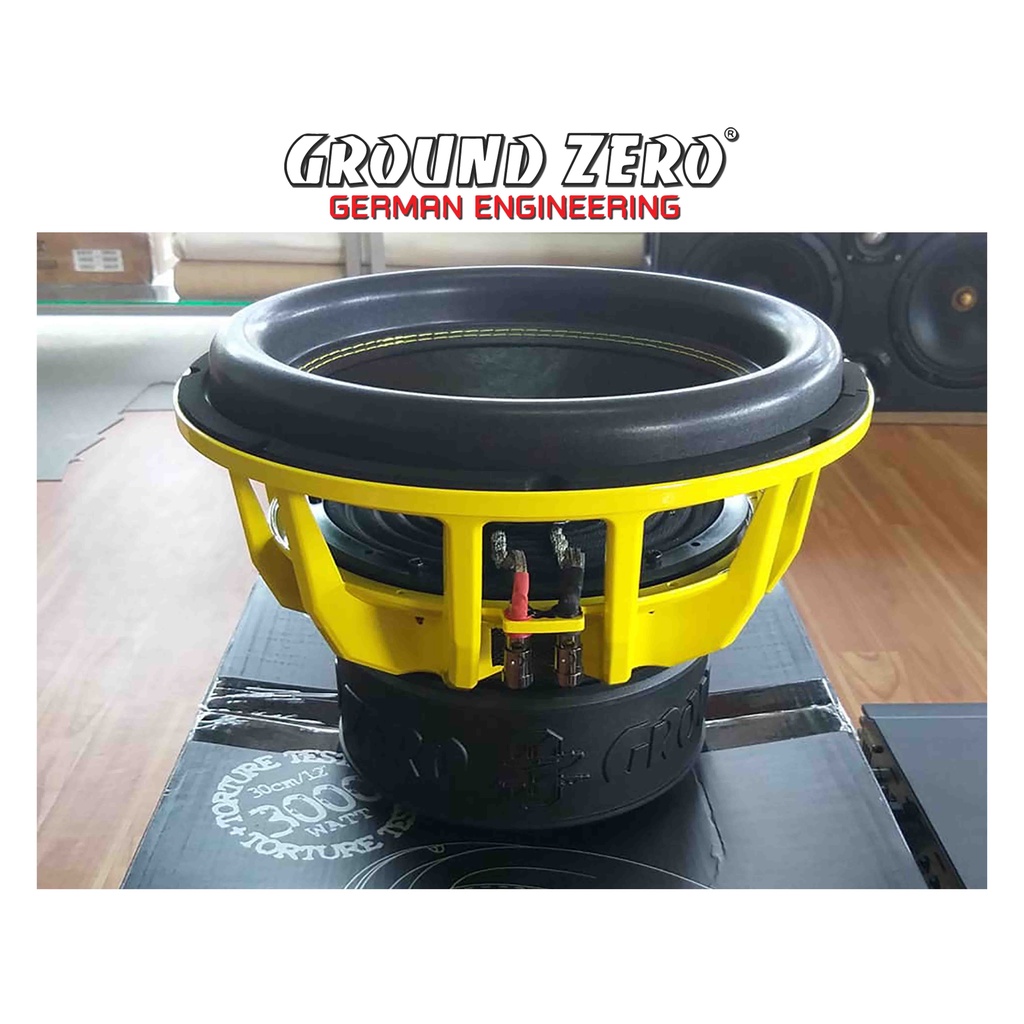Ground Zero GZHW 30XSPL-D2 High Quality 12 inch SQL SPL Subwoofer 3000 Watts