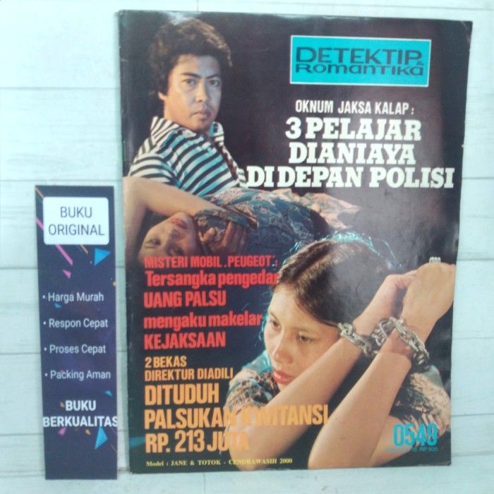 Majalah Detektip Romantika 0549 10 Maret 1978