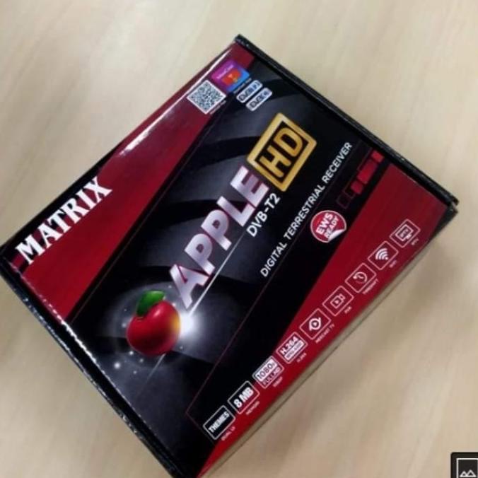 STB Matrix Apple HD MERAH DVBT2