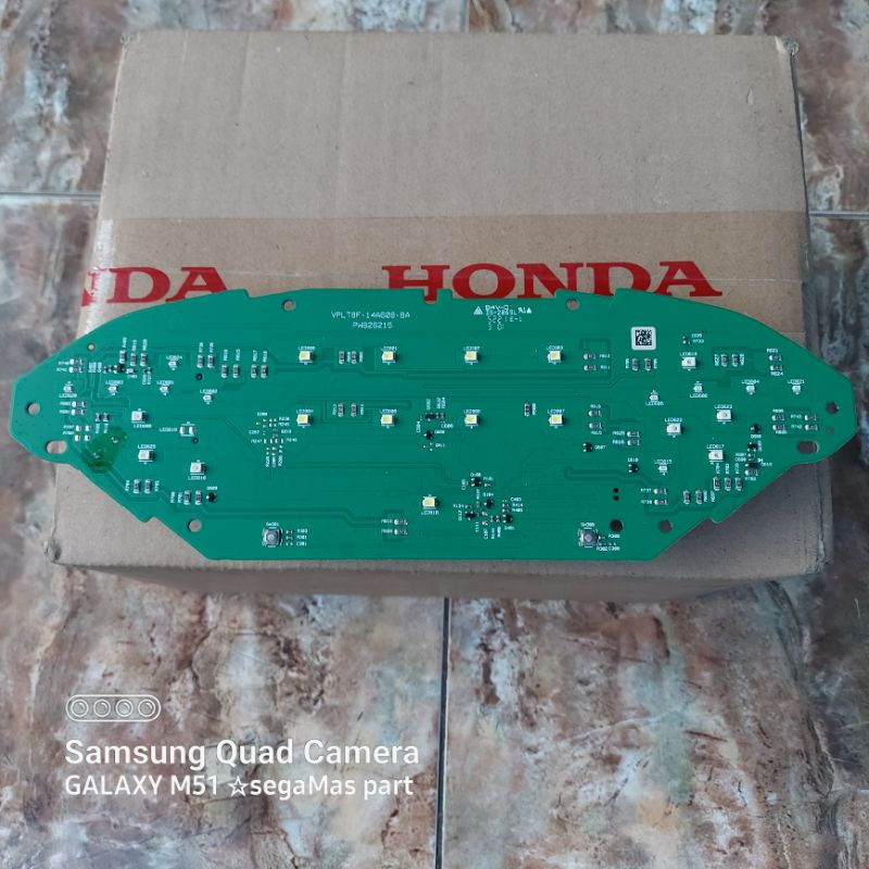 Mesin PCB set LCD speedometer spidometer PCX 160 New ABS dan CBS K1Z original