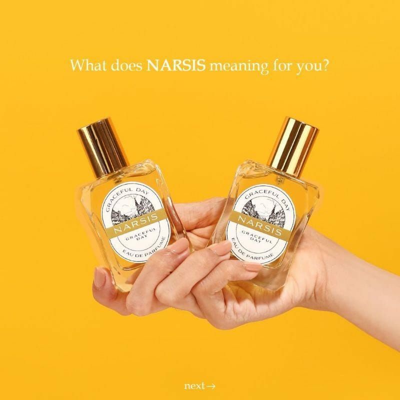 Narsis Parfum Original EDP Buy 1 Get 1 - Graceful Day Wanita NARSIS  Pemikat Pria