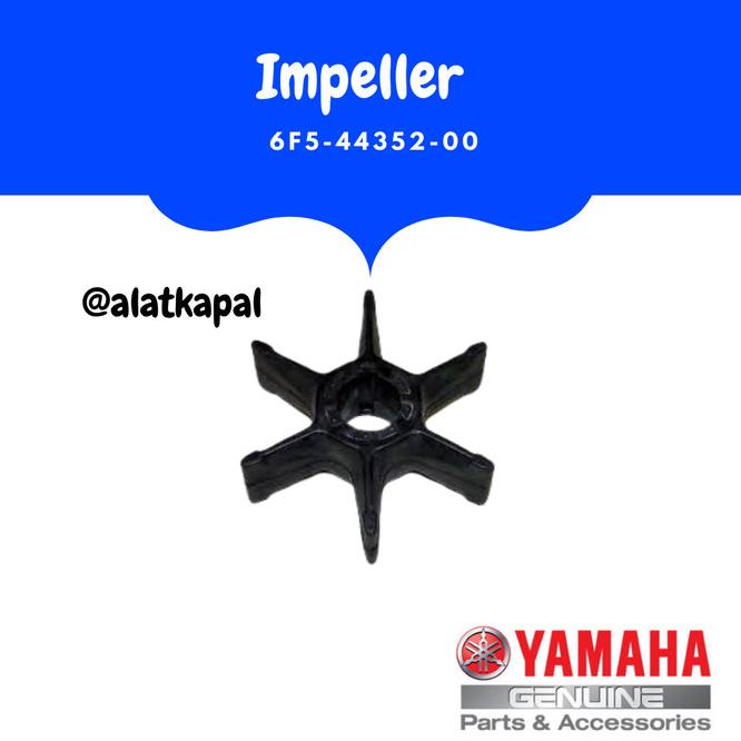 Impeller Karet Pendingin 6F5-44352-00 Untuk Mesin Tempel Yamaha 40 Pk