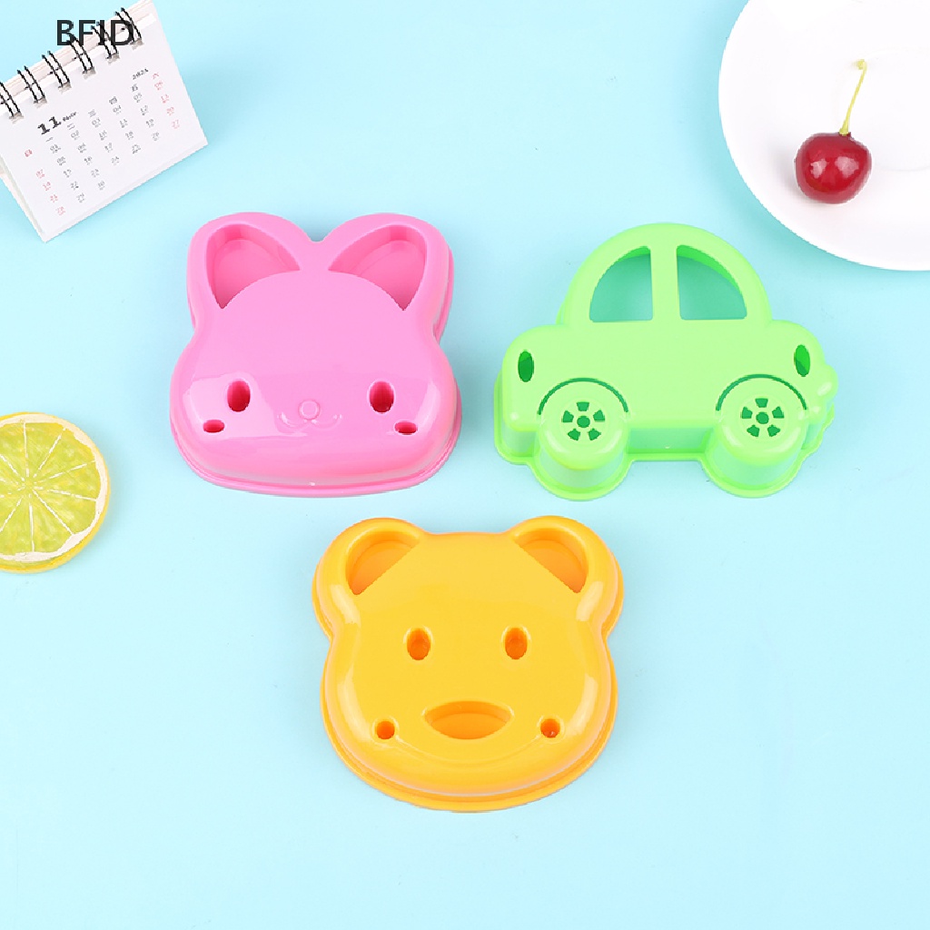 [BFID] Cetakan Sandwich Kartun Roti Cookie Cake Cutter Mold Tools Dapur Cupcake [ID]