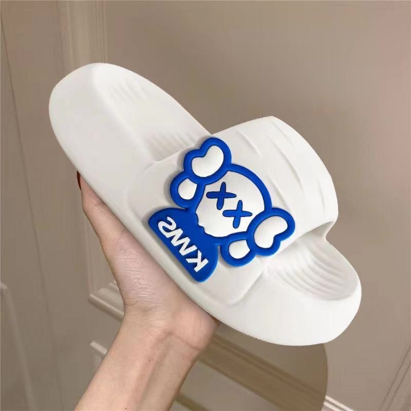 Sendal EVA Flat Perempuan Wanita Pria Unisex Sendal Jelly Karet Anti Slip Anti Licin Fuji Import Slip On Flip Flop Terbaru Casual Ringan Nyaman Elastis Empuk KWS