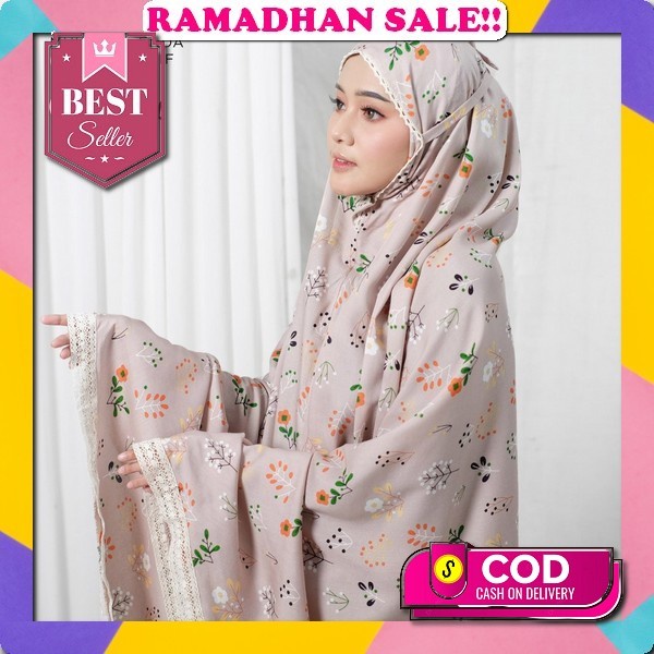 Mukena Dewasa Terbaru 2023 Mewah Jumbo Bordir Manual Khadijah Mukena Traveling Mini Pouch Mukenah De