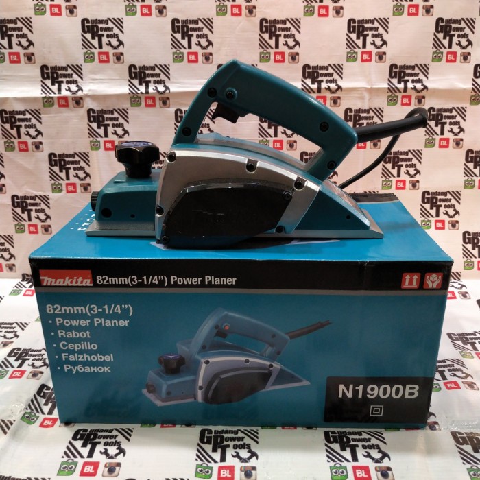Mesin Serut Kayu Ketam Planner Makita N1900B N 1900 B #Original