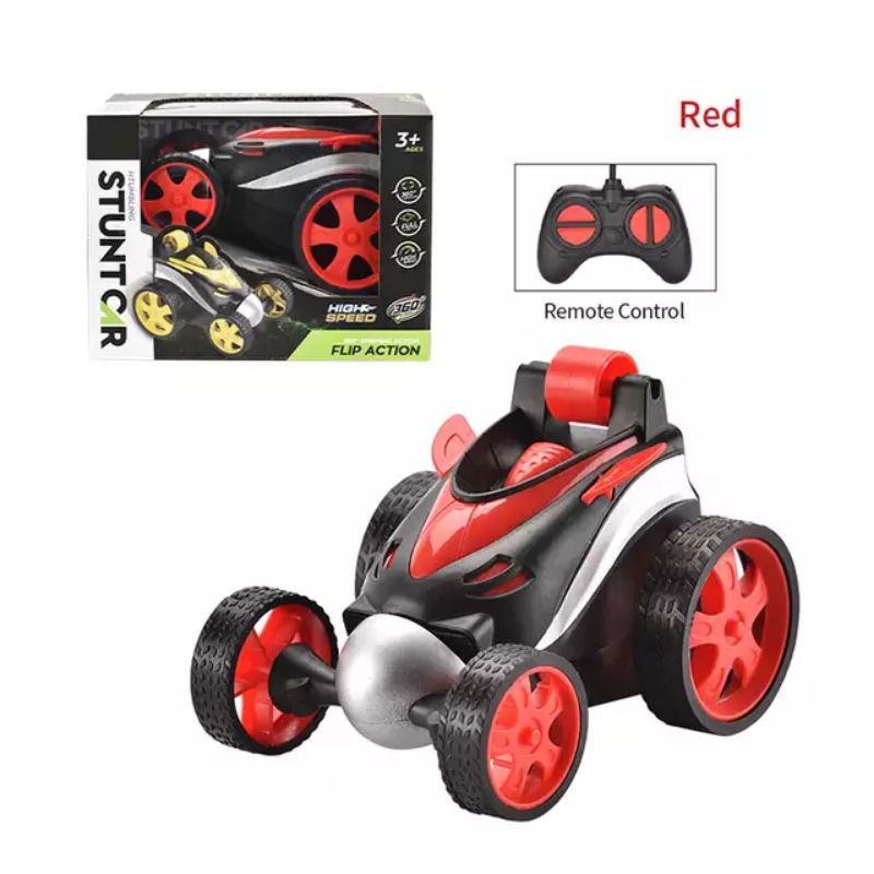 RC TUMBLING STUNT CAR 1:24 HIGH SPEED 360° FLIP ACTION KY95A HARGA MURAH