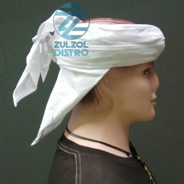 Iket Sunda Praktis Full Kain Model Jawara - Blangkon Sunda Original Legok Buhun