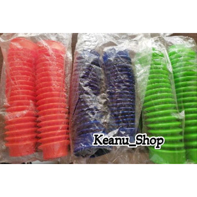 KARET SHOCK DEPAN KARET PELINDUNG SHOCK DEPAN KARET COVER SHOCK MOTOR