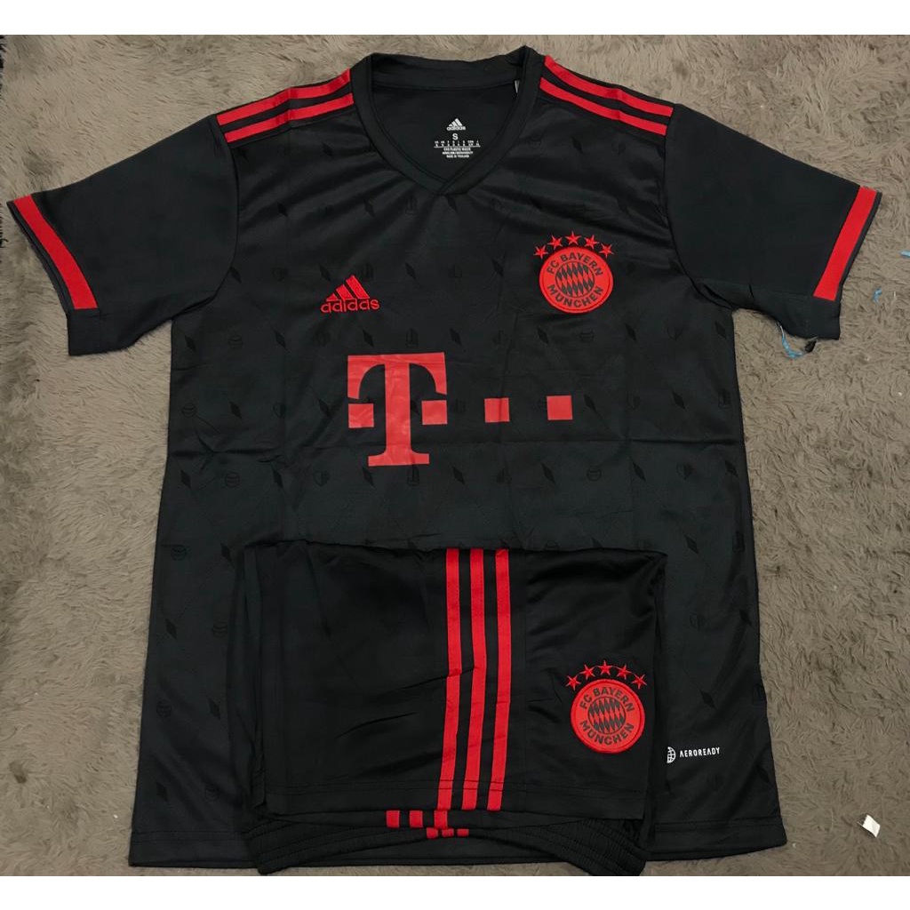 Jersey bola munchen 3rd 2022 - 2023 grade ori import