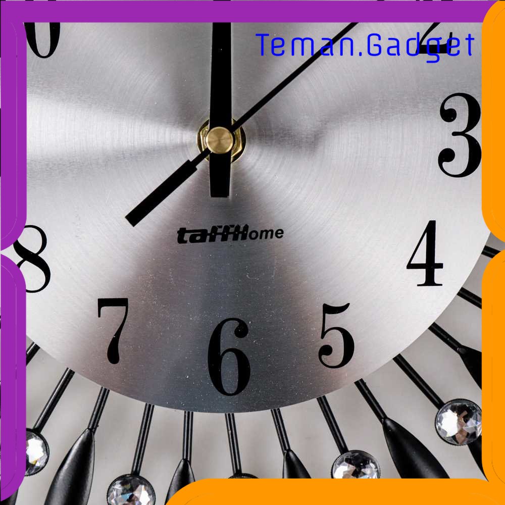 TG-PJM TaffHOME Jam Dinding 3D Quartz Creative Luxury Diamond 37 cm - H74