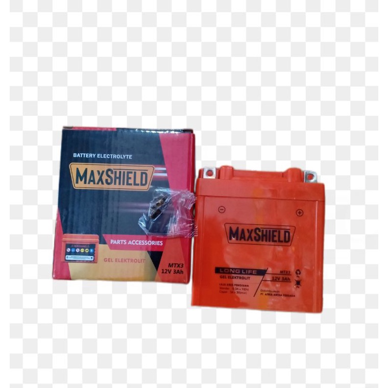 Aki kering motor RX king ninja R satria 2tak maxshield mtx3