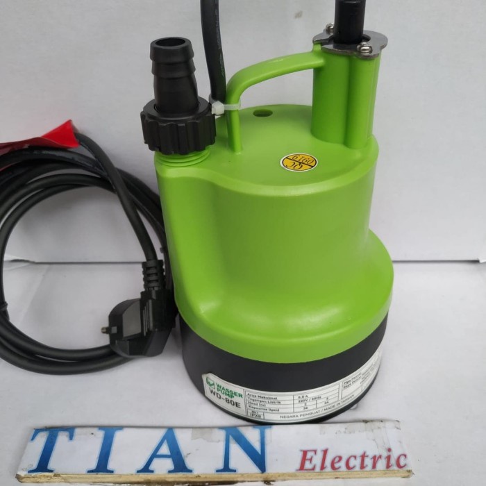 WASSER PUMP WD-80E Pompa Celup Air Bersih ORIGINAL.