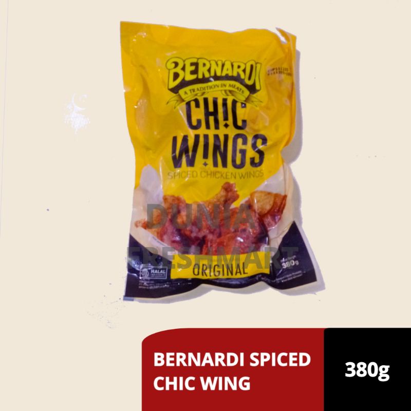 

BERNARDI SPICED CHICKEN WING 380GR SAYAP AYAM BUMBU ORIGINAL CHIC WINGs