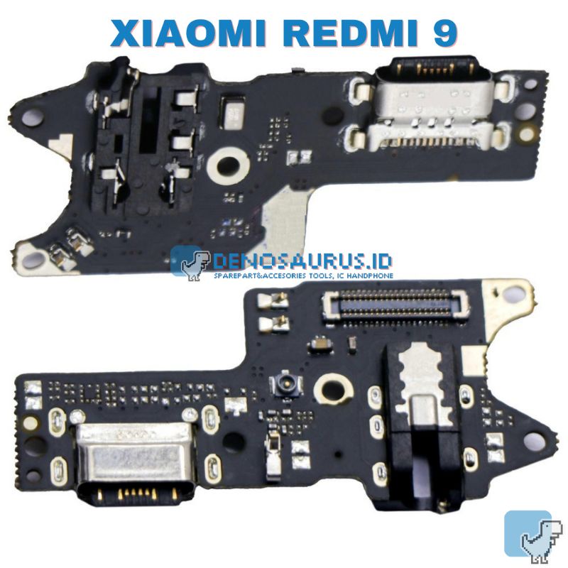 FLEXIBLE XIAOMI REDMI 9 CONECTOR CAS + MIC + UI BOARD PAPAN CAS