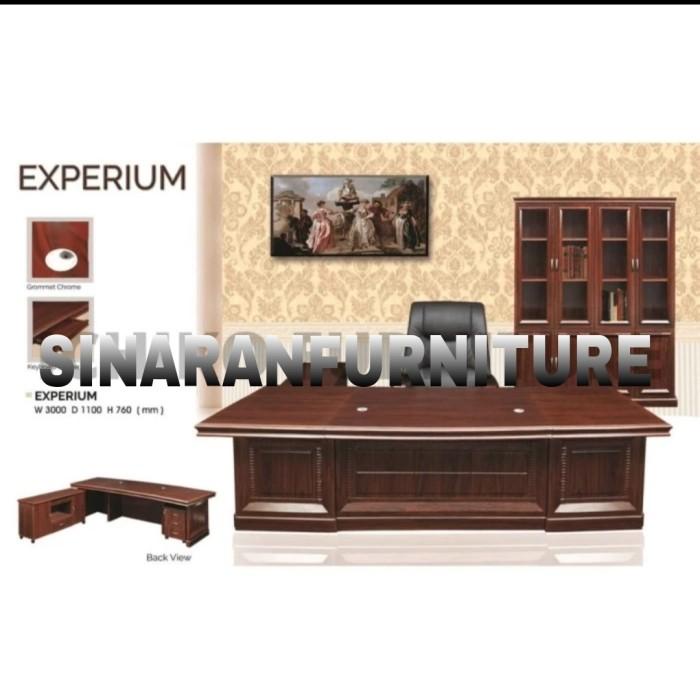 Meja Wood Exclusive - EXPERIUM Series Eksekutif Direktur Meja Direksi