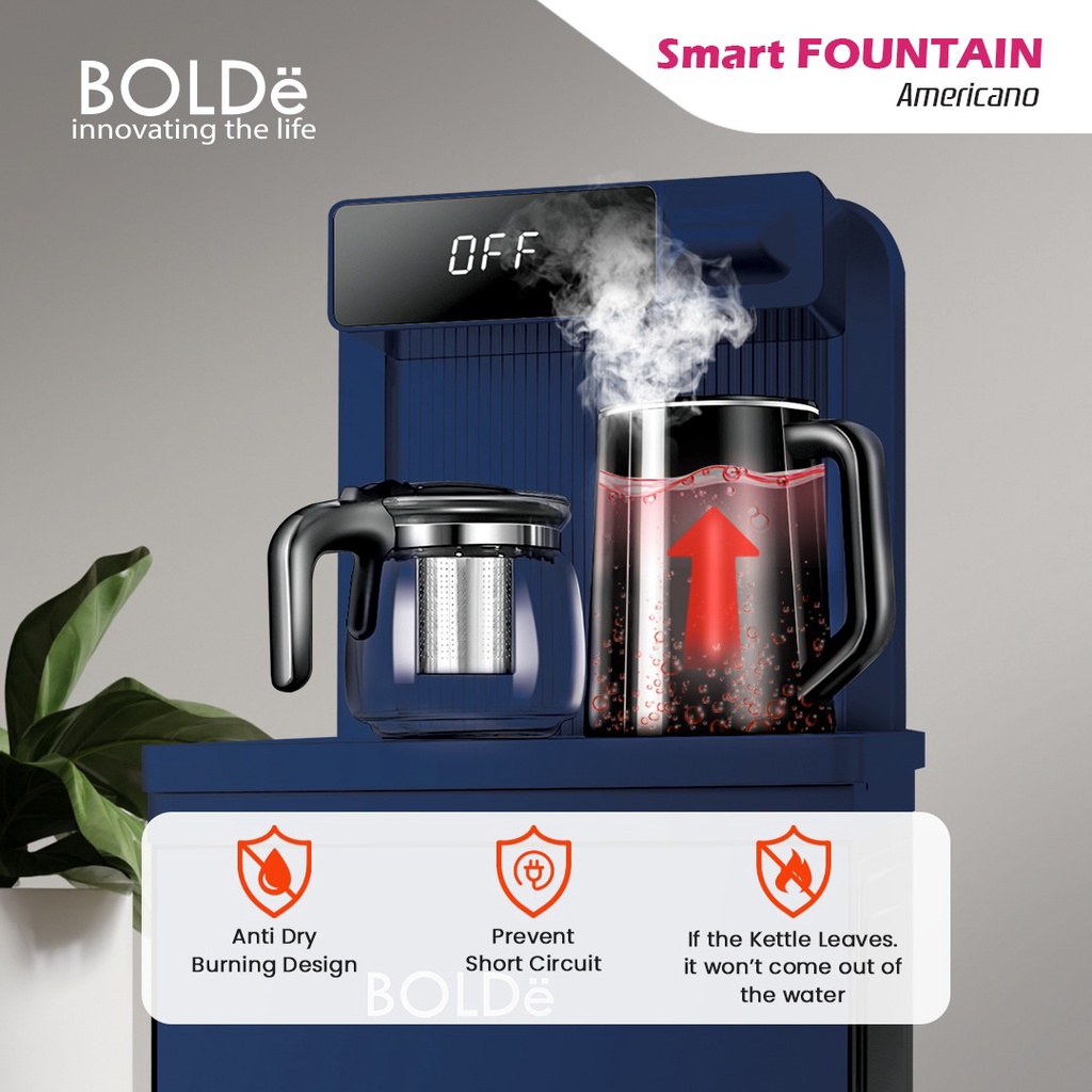 BOLDE SMART DISPENSER FOUNTAIN AMERICANO NEW PRODUK!